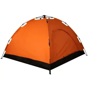 3-4 Person Travel Family Rainproof Windproof Fully Automatic Tent Camping Sunshade Awning Shelter Beach Quick Open Hiking Tents