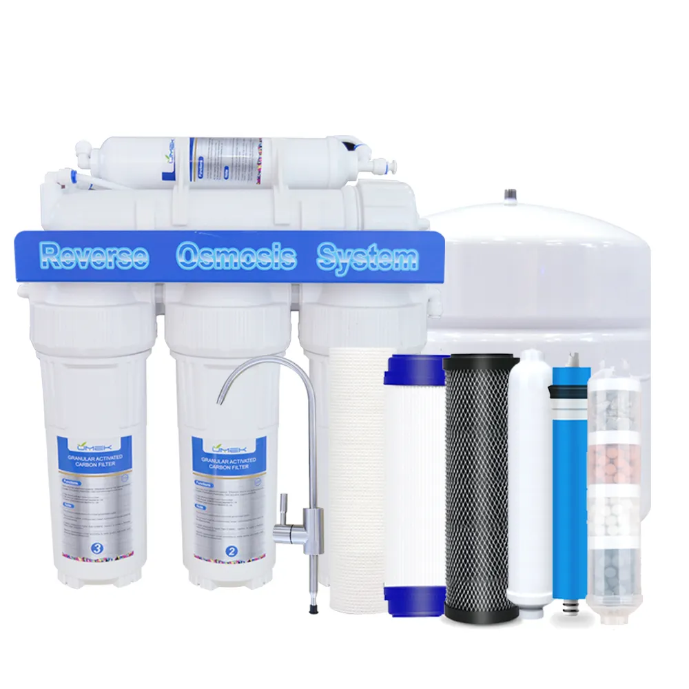 Pemurni Air Osmosis Rumah Filter 50GPD 6 Tahap