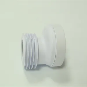 Tubo de drenagem de resíduos, branco wc panela tigela conector tubo de drenagem de resíduos tubos e acessórios