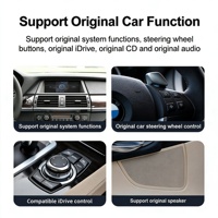 Radio para Auto de 10.25 Pulgadas para BMW X5/X6 E70/E71 2007-2013, Transmisor FM Manos Libres, CarPlay, Android Auto, GPS, Audio de Alta Resolución, Sistema Operativo Android