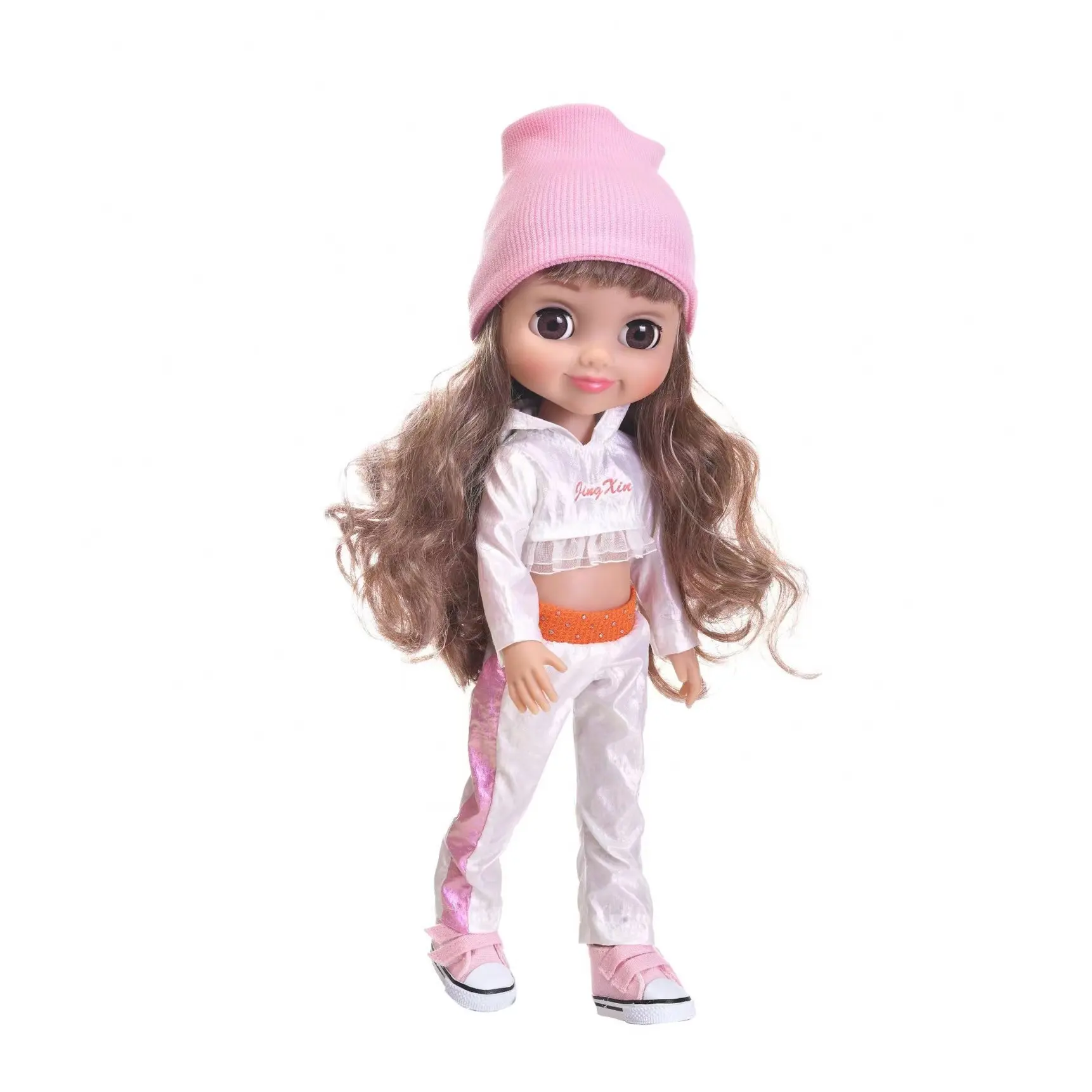 Bella bambola carina di moda di vendita calda per la bambola della ragazza di stile americano di stile del giocattolo del modello da 16 pollici