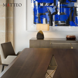 Trong Nhà Thực Tế Bàn Trang Trí Đèn Bàn Hiện Đại Đơn Giản Phong Cách Đá Hình Dạng Vải Bìa Nhựa Đèn Bàn - Product Image 3