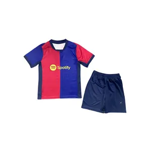 2324 Spanje Voetbalkleding Kids Voetbalshirt Kinderen Training Kleding Jersey Voetbalshirt