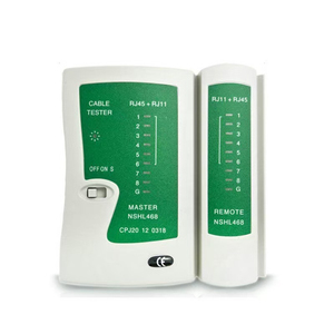 เครื่องทดสอบ<span class=keywords><strong>สาย</strong></span>เคเบิลเครือข่าย SIXIANTO NS468 RJ45 RJ11 สำหรับ<span class=keywords><strong>สาย</strong></span><span class=keywords><strong>แลน</strong></span> อีเธอร์เน็ต และโทรศัพท์ ใช้สำหรับการติดตั้ง FTTH โทรคมนาคม - Product Image 1