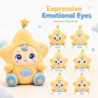Emballage cadeau personnalisé, poupée en peluche étoile, jouet en peluche interactif AI avec broderie personnalisée