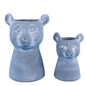 Macetas <span class=keywords><strong>de</strong></span> Cerámica con Forma <span class=keywords><strong>de</strong></span> Cabeza <span class=keywords><strong>de</strong></span> <span class=keywords><strong>Perro</strong></span>, Diseño Clásico y Duradero, para Jardín, Personalizables con Marca - Product Image 6