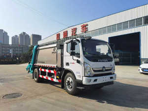 Camion à ordures manuel diesel SEENTONE, 5 mètres cubes, transmission 4x2, 110 <span class=keywords><strong>km</strong></span>/<span class=keywords><strong>h</strong></span>, charge utile de 4950 kg, neuf - Product Image 2