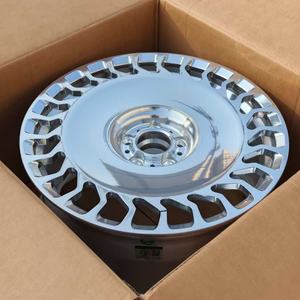 Rines Forjados de Alta Gama con Estilo Benz, Acabado Pulido Espejo Premium, Tapa Flotante de Cara Grande para Mercedes Clase <span class=keywords><strong>S</strong></span> - Product Image 1