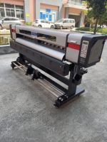Impresora de alta calidad de fábrica 1,3 m/1,6 M/1,9 m Uso XP600/i3200 Cabezal de impresión Plotter de vinilo Impresora eco solvente