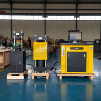 Machine d'essai de compression du béton servo-hydraulique 2000 kN, testeur de résistance à la flexion des cubes et des poutres, conforme aux normes ASTM EN ISO