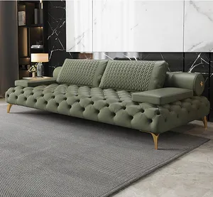 5 Sterren Hotel Lobby Sofa Combinatie Voor Woonkamermeubilair In Amerikaanse Stijl