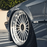 Velg Bku 2 Piece Forged 5x120 Ukuran 17 18 19 20 Inch, Rims Alloy Poles untuk BMW E46 E34 E38 E92 E90 F10 Alpina Wheels