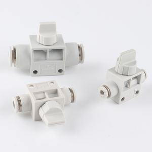 Khí nén nhanh chóng kết nối Hướng dẫn sử dụng van khí Hướng dẫn sử dụng van HVFF-<span class=keywords><strong>6</strong></span> 4 10 12 phát hành áp lực và xả sau khi van ba chiều đóng cửa - Product Image 5