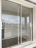 Ventanas de Aluminio de Doble Acristalamiento de Alta Calidad, Rejillas de Seguridad, Ventana Corredera, Mosquitera, Vidrio Antibalas para Ventanas de Casa