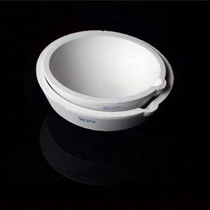 بوتقة مختبرية حرارية من السيليكا المصهورة والكوارتز لصهر الذهب بسعر المصنع - Product Image 1