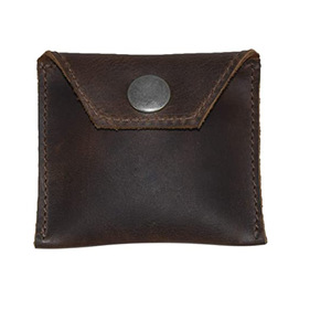 Porte-cartes en cuir de vachette pleine fleur tendance européen et américain, porte-cartes rétro et élégant pour homme, porte-monnaie simple et portable. - Product Image 4