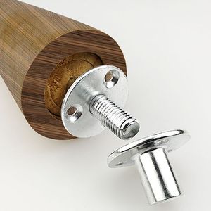 Tuerca de Placa de Hierro Resonance Furniture, de Acero al Carbono Galvanizado, para Patas de Sofá, Tuerca Galvanizada de Tres Orificios con Bloqueo - Product Image 1
