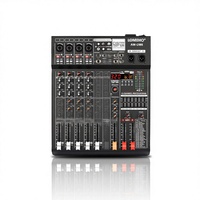 Mélangeur 6 canaux USB pour effets DSP320, égalisation et enregistrement sur ordinateur, idéal pour les conférences et les réunions - Modèle AM-UM6