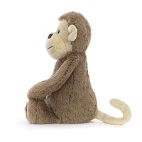 Jellycat Animaux en Peluche Singe Timide Mignons Jouets en Peluche Animaux de la Jungle Safari Poupées en Peluche Douces pour Cadeau d'Anniversaire