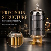 Tube à vide PSVANE ART12AU7 à broches dorées, remplacement physique pour EH Shuguang 12AX7 ECC83, pour amplificateur de guitare HIFI, paire assortie disponible