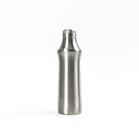 Bouteille d'eau de sport en acier inoxydable à double paroi isolée sous vide 304ss