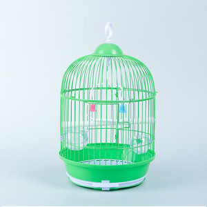 Modern küçük Pet yuvarlak aşk kuş kafesleri fabrika toptan üreme kuş kafesleri - Product Image 2