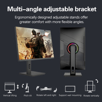 Moniteur PC 24,1 pouces 2K 540 Hz AMD HDR400, design professionnel pour le jeu, le bureau et les entreprises, écran de bureau 1080p