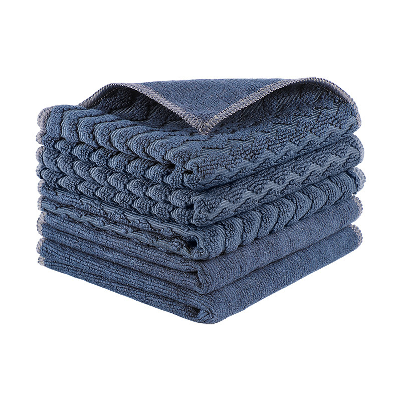 Deep blue wave pattern