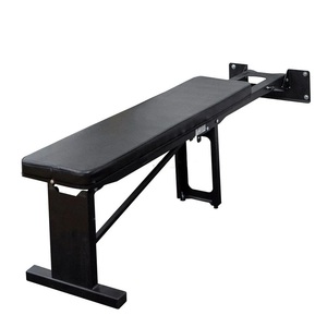 ציוד כושר ציוד כושר smith barbell מלא קיר משקל גומי רכוב קיר מתקפל מתלה קיפול - Product Image 5