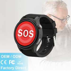 Montre connectée intelligente L28 pour seniors, étanche IP67, écran AMOLED, fonction SOS, réponse aux appels, surveillance de la fréquence cardiaque, magnétique - Product Image 1