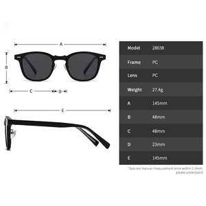 Lunettes De Soleilサングラスメーカープラスチックサングラス2025高級デザイナーメガネスクエアサングラス - Product Image 4