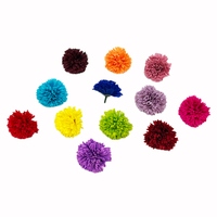 50 pièces Offre Spéciale Bouquet artificiel de noël de haute qualité décoration cadeau fleur de savon œillets têtes
