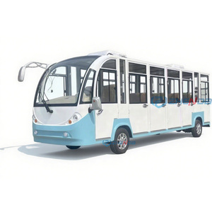 Factory Hot Selling ZhenDa Brand Henan Origin 14 Seat Red Cartoon Shape Electric Lithium Battery Bus - Product Image 4