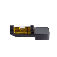 2 niveaux à bulle magnétiques verts personnalisés, mini type, base en plastique ABS, niveau à bulle avec 2 flacons pour utilisation en machine