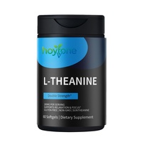 Gélules de L-Théanine 200mg Suntheanine à marque privée OEM, Acide Aminé Fermenté, Complément pour la Relaxation et la Concentration des Adultes