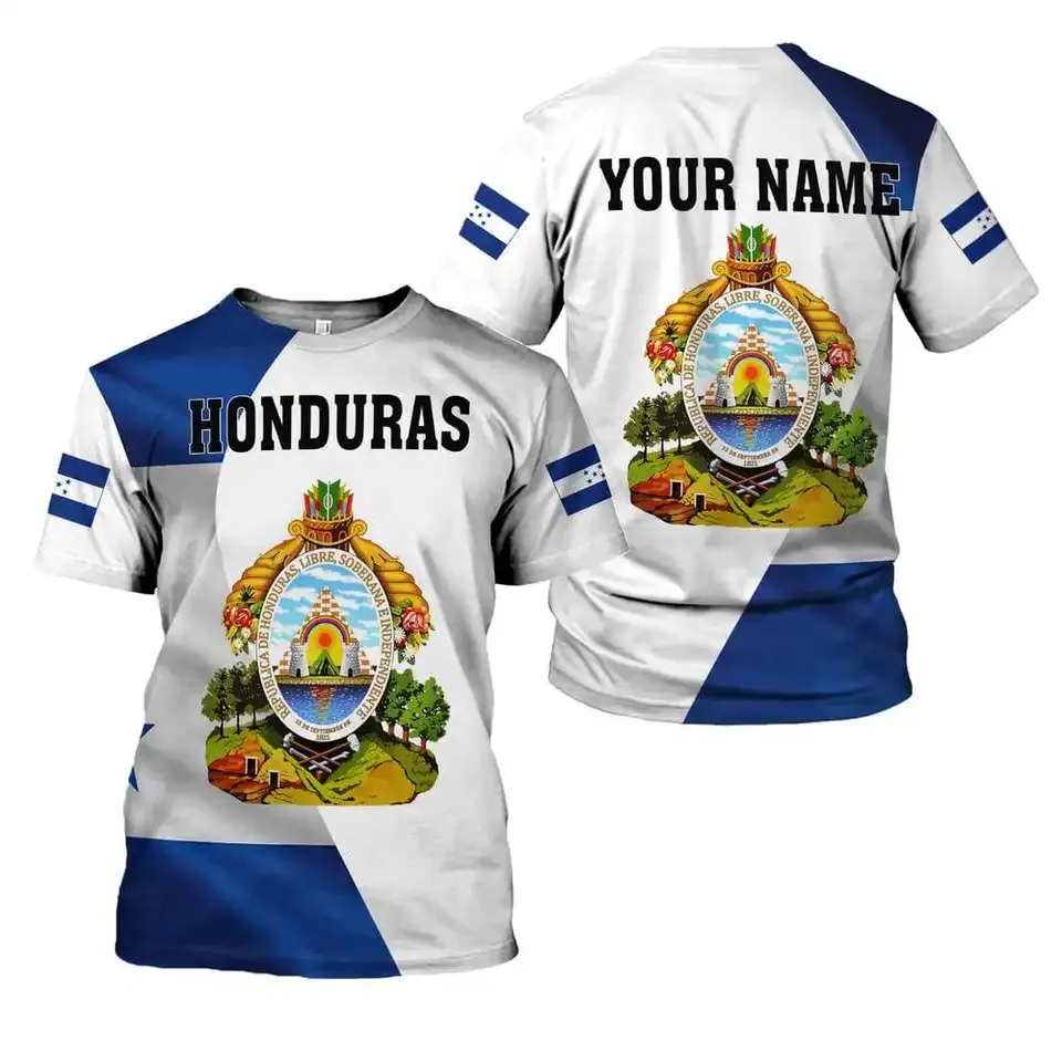 Manufacturer High Material Graphic Honduras T-shirt Best Selling Customizing Men's Clothing wholesale With Quality Assurance