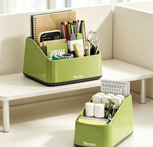 Boîte de rangement pour cosmétiques, boîte de tri multi-compartiments pour bureau, télécommande de salon, et rangement pour articles <span class=keywords><strong>divers</strong></span> - Product Image 4