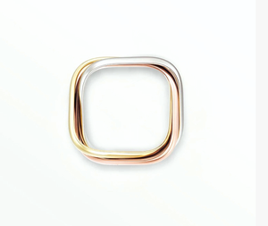 Nouvelle marque, bague pour femme, acier inoxydable anti-allergique, bijoux de luxe - Product Image 1