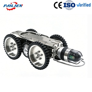 Robot d'inspection <span class=keywords><strong>de</strong></span> canalisations portatif avec système HD, détecteur souterrain, câble <span class=keywords><strong>de</strong></span> 100 mètres, moniteur <span class=keywords><strong>de</strong></span> 10 pouces et unité <span class=keywords><strong>de</strong></span> bobinage - Product Image 1