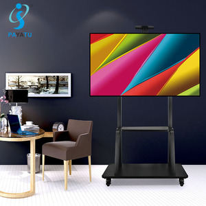 Chariot de support au sol à roulettes pour téléviseurs et écrans LED LCD de grande taille (50-120 pouces) – Meilleures ventes - Product Image 3