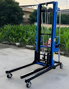 Elevador Eléctrico Portátil para Ductos de Ventilación y Paneles de Cámaras Frigoríficas - Elevador de Materiales de Alta Eficiencia de 3.5m~7m - Product Image 6