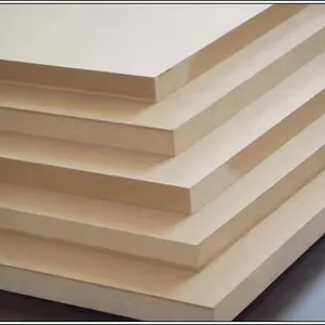 Best Quality 18mm Plain MDF Panel and Melamine MDF Board For Sale