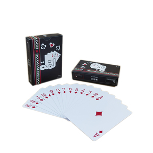 Wholesale Manufacturing Personalized Adult Waterproof Custom Paper Printed Pvc Poker Card Plastic Playing Cards