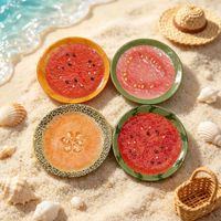 Harsen Charms Gesimuleerde Fruit Snijplaatjes, Eten en Speelblad, Harsen Bord, Bureaudecoratie, DIY Koelkaststickers