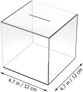 Hucha Transparente de Acrílico para Ahorrar Dinero y Controlar el Presupuesto - Product Image 3