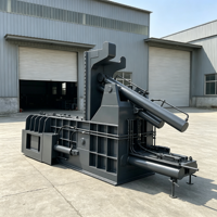 Presse à balles hydraulique horizontale pour métaux ferreux, fonctionnement continu et stable, compacteur de métaux pour le recyclage des déchets d'acier et d'aluminium