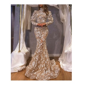 gold mermaid dress