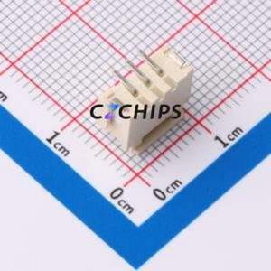 ZX-HY2.0-3PLT Wire-to-Board Pin Header SMD,P=2mm Connector 1x3P 2mm Vertical Mount HY - Product Image 2