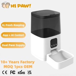 OEM ODM otomatik Pet mama besleyici en çok satan akıllı köpek kedi maması Pet besleyici planlanan besleme uzakta iken akıllı evcil hayvan besleyici - Product Image 1
