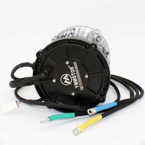 มอเตอร์แบบไร้แปรงถ่าน 72V 5000W รุ่นใหม่ สำหรับมอเตอร์ไซค์  มอเตอร์กลางแบบกันน้ำ IP67  มอเตอร์ฮับ 5000W ความเร็วสูง - Product Image 6